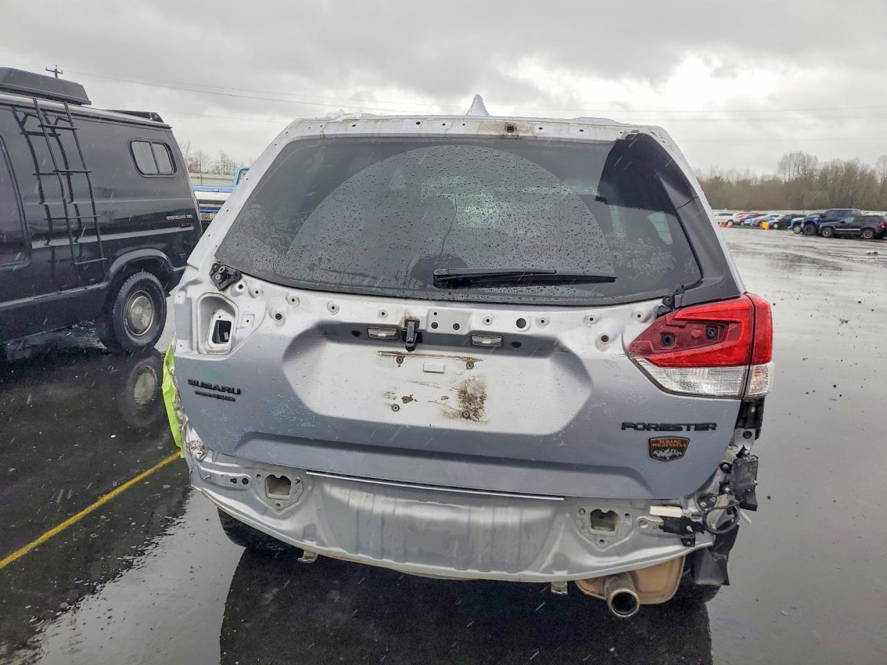 2022 Subaru Forester Wilderness Gray vin: JF2SKAMC8NH478173