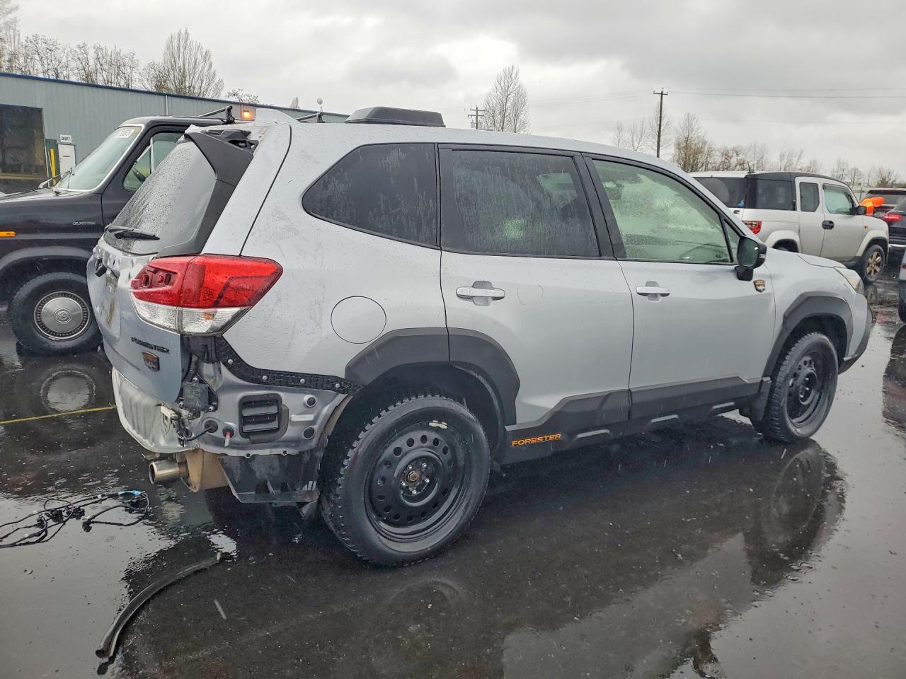 2022 Subaru Forester Wilderness Gray vin: JF2SKAMC8NH478173