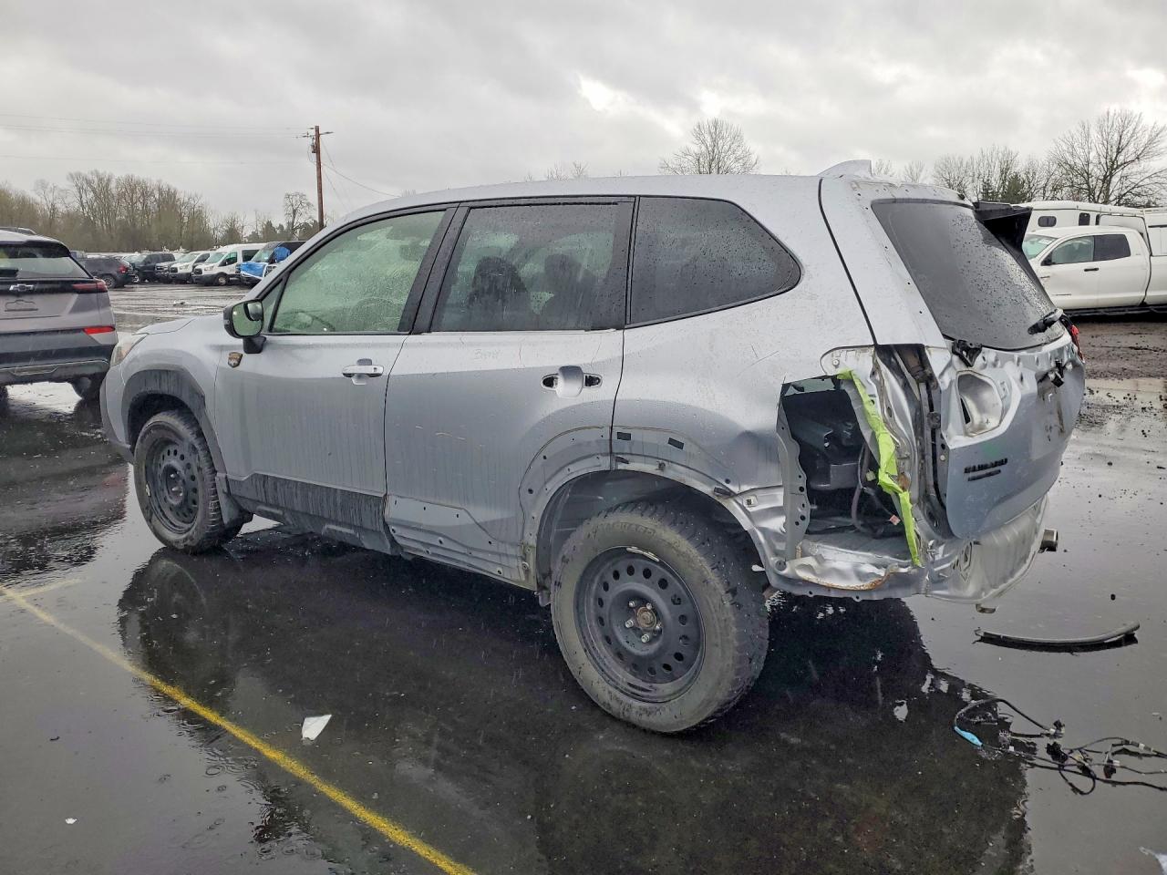2022 Subaru Forester Wilderness Gray vin: JF2SKAMC8NH478173
