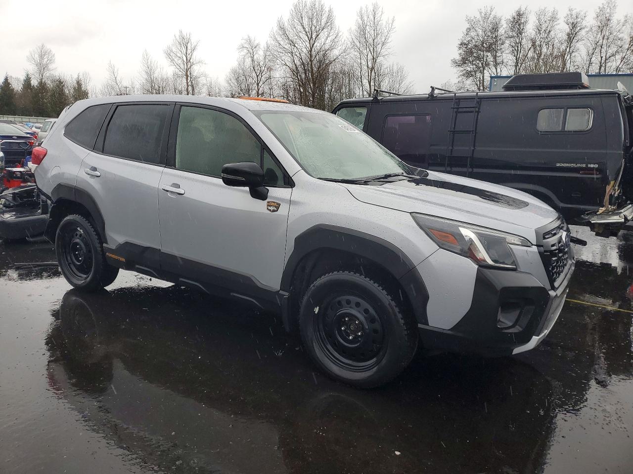 2022 Subaru Forester Wilderness Gray vin: JF2SKAMC8NH478173