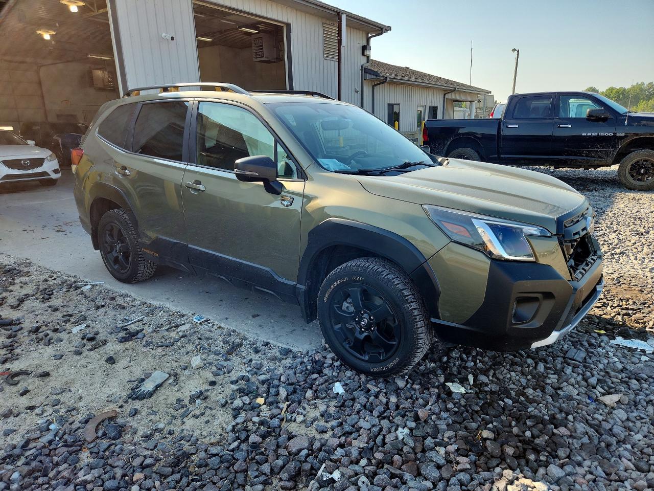 2022 Subaru Forester Wilderness Green vin: JF2SKAMC8NH527811