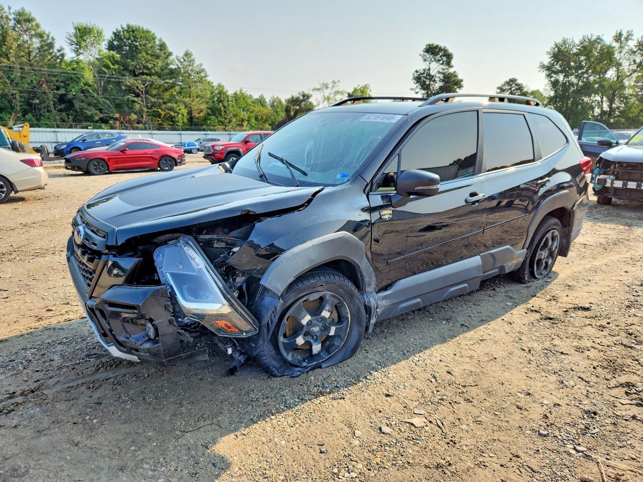 2022 Subaru Forester Wilderness Black vin: JF2SKAMCXNH405516