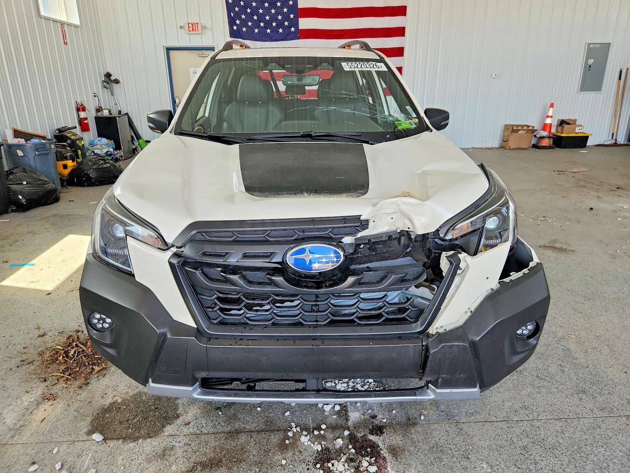 2022 Subaru Forester Wilderness White vin: JF2SKAMCXNH498067