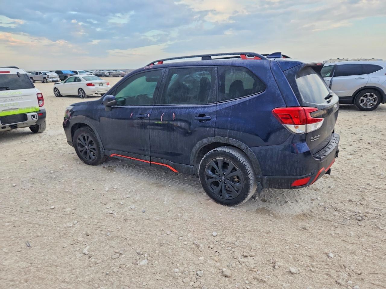 2019 Subaru Forester Sport Blue vin: JF2SKAPC5KH400179