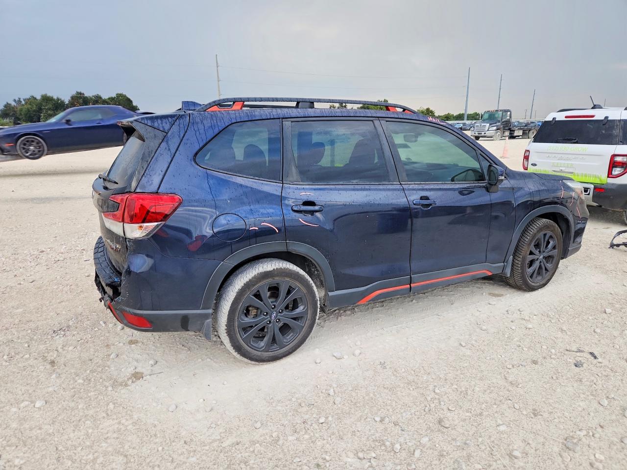 2019 Subaru Forester Sport Blue vin: JF2SKAPC5KH400179