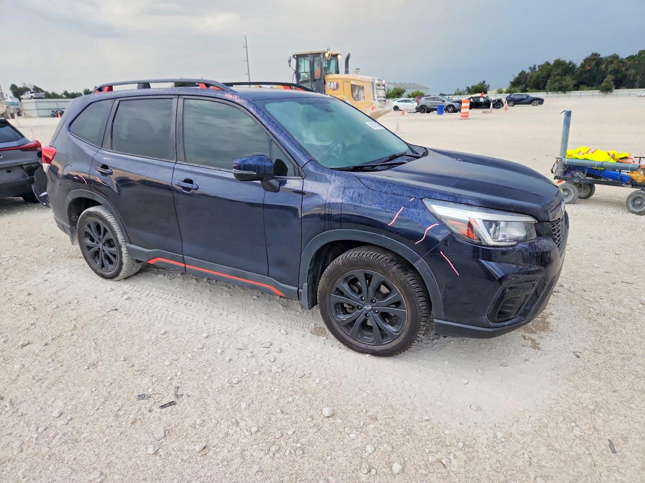 2019 Subaru Forester Sport Blue vin: JF2SKAPC5KH400179