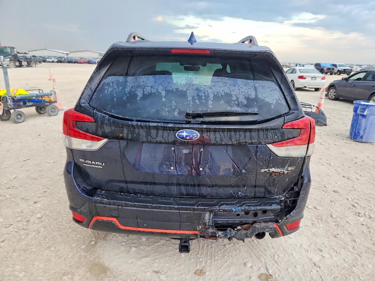 2019 Subaru Forester Sport Blue vin: JF2SKAPC5KH400179