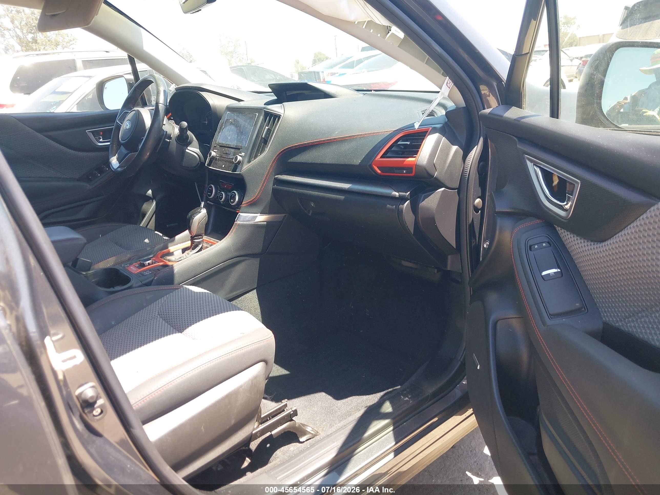 2021 Subaru Forester Sport Gray vin: JF2SKARC0MH498330