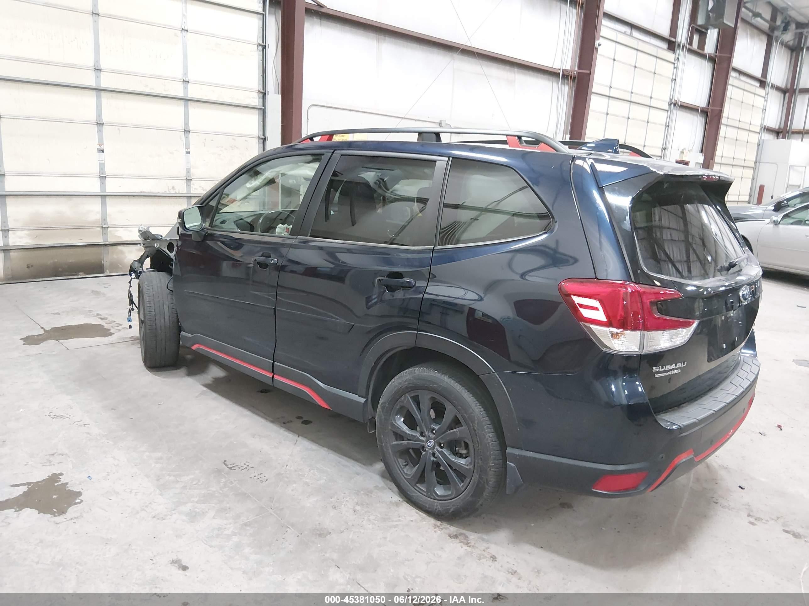 2021 Subaru Forester Sport Blue vin: JF2SKARC1MH440758