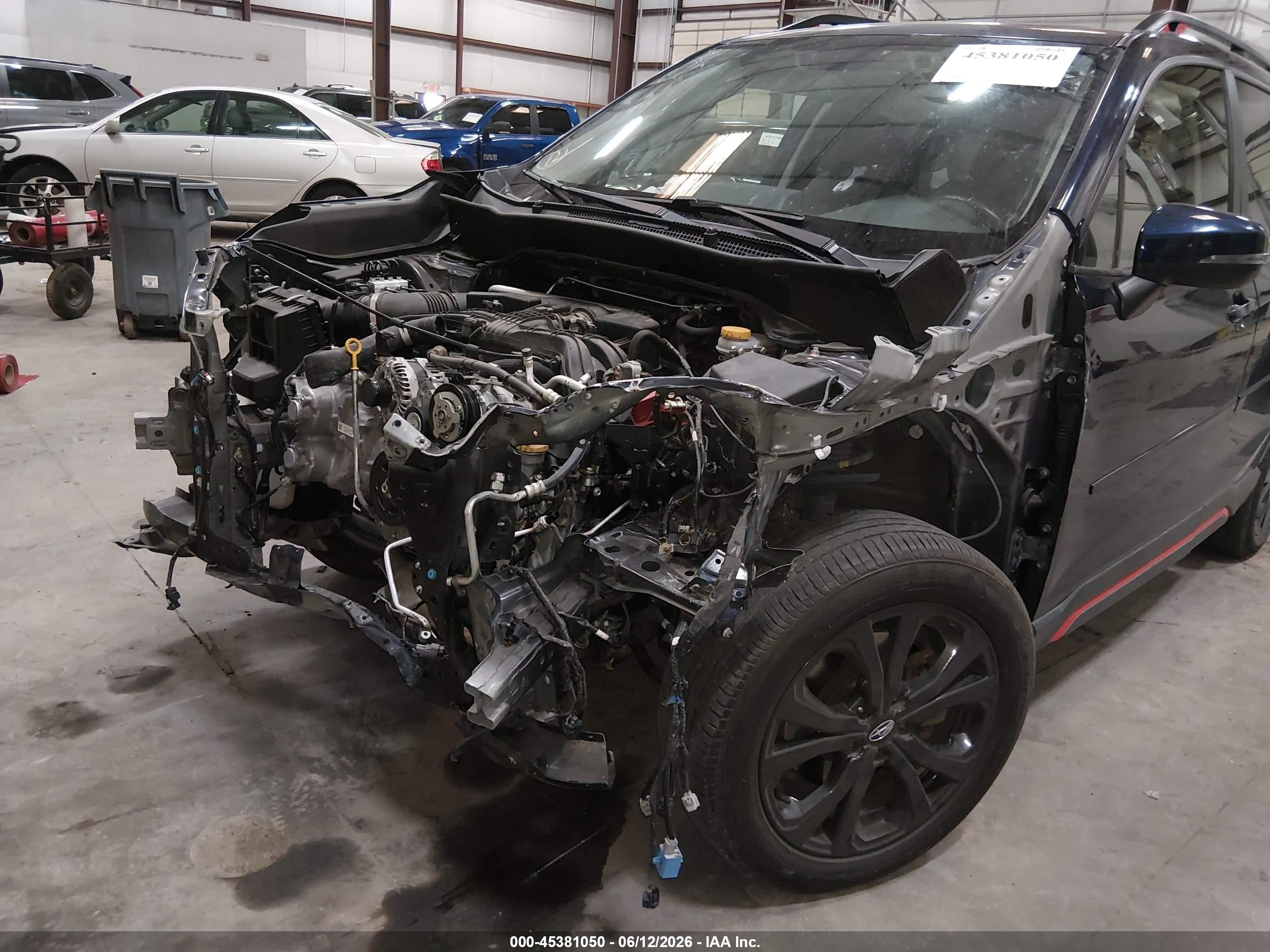 2021 Subaru Forester Sport Blue vin: JF2SKARC1MH440758