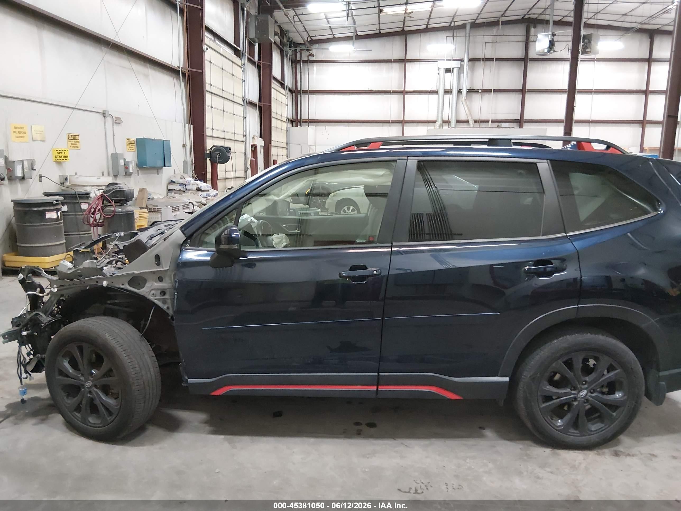 2021 Subaru Forester Sport Blue vin: JF2SKARC1MH440758