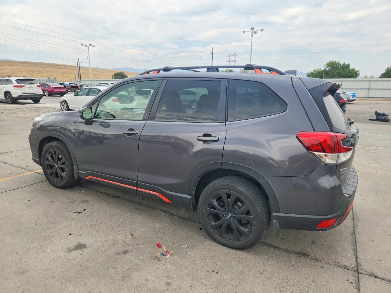2020 Subaru Forester Sport Серый vin: JF2SKARC3LH419831
