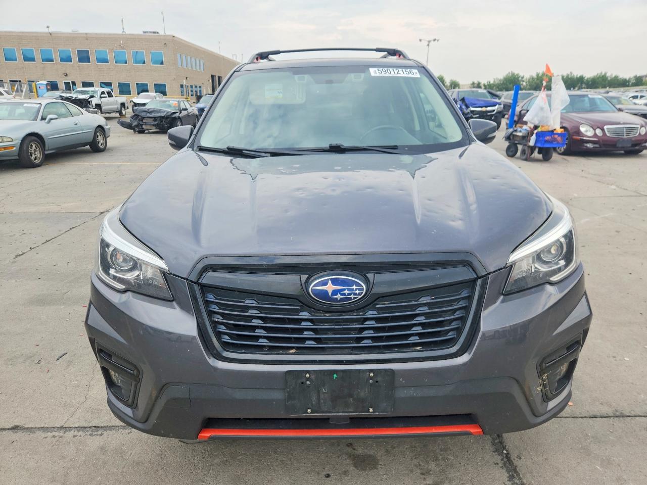 2020 Subaru Forester Sport Серый vin: JF2SKARC3LH419831