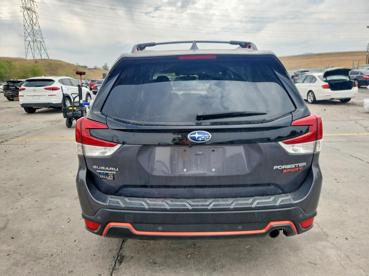 2020 Subaru Forester Sport Серый vin: JF2SKARC3LH419831