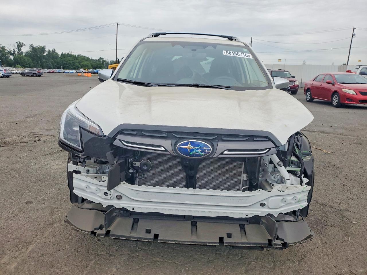 2023 Subaru Forester Touring White vin: JF2SKARC4PH424915