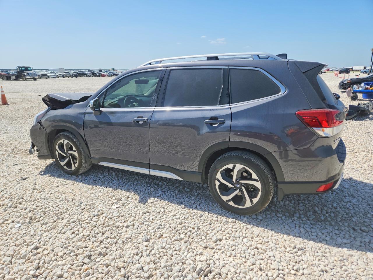 2023 Subaru Forester Touring Gray vin: JF2SKARC4PH519460