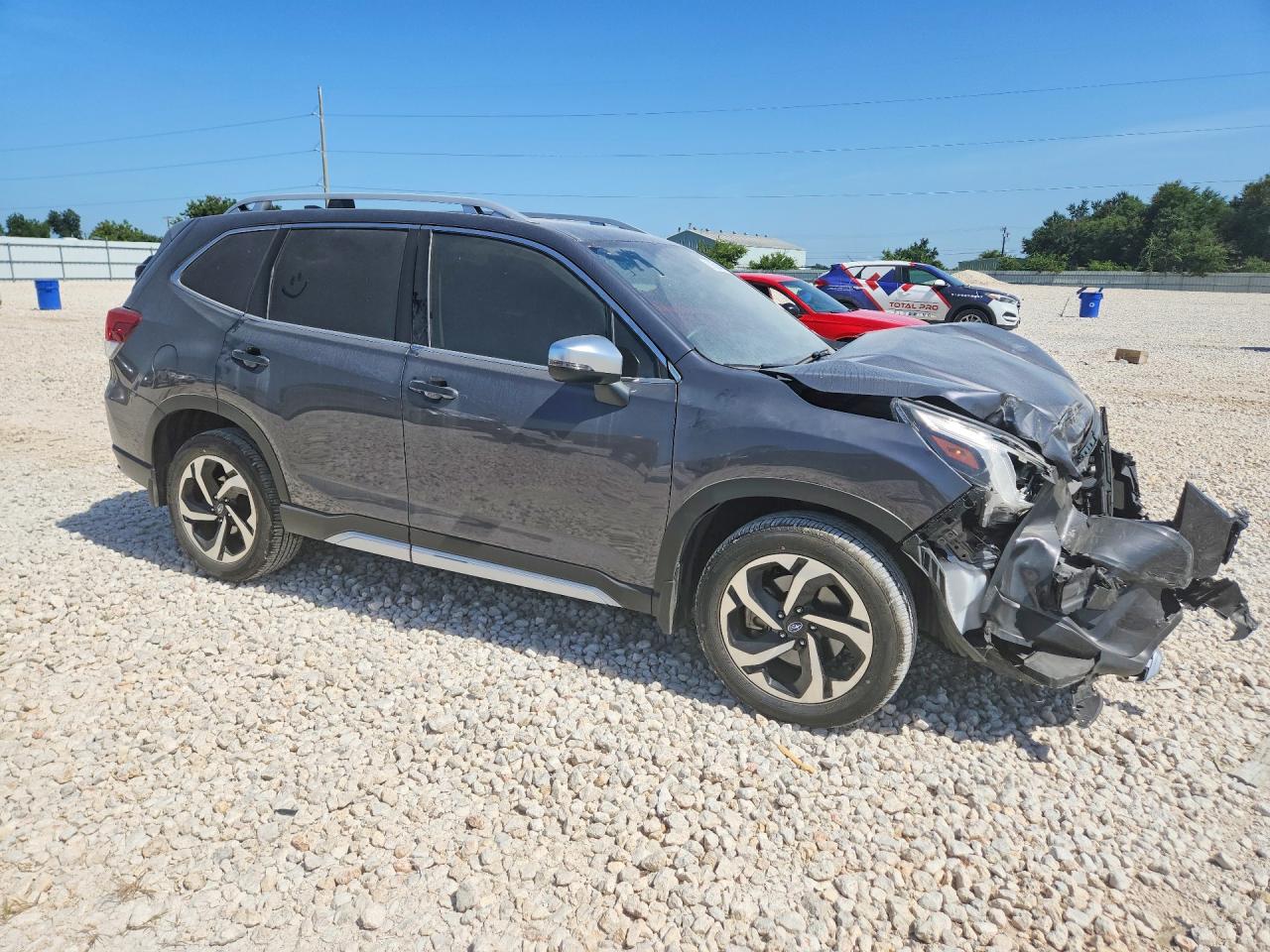 2023 Subaru Forester Touring Gray vin: JF2SKARC4PH519460