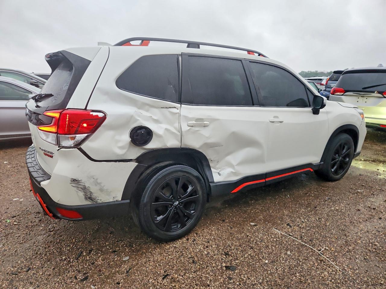 2020 Subaru Forester Sport White vin: JF2SKARC9LH474722