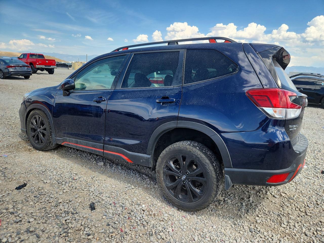 2020 Subaru Forester Sport Blue vin: JF2SKARC9LH598926