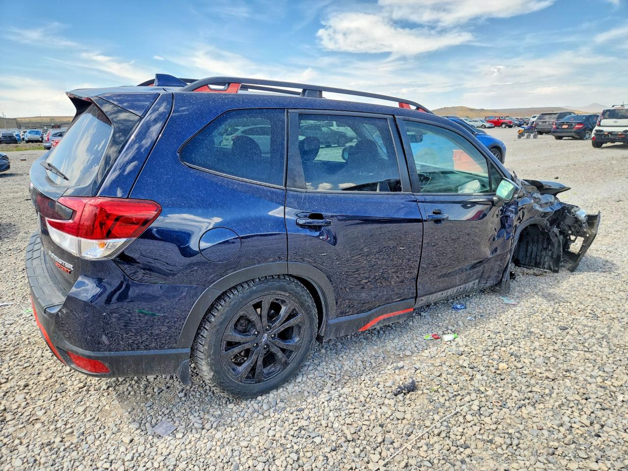 2020 Subaru Forester Sport Blue vin: JF2SKARC9LH598926