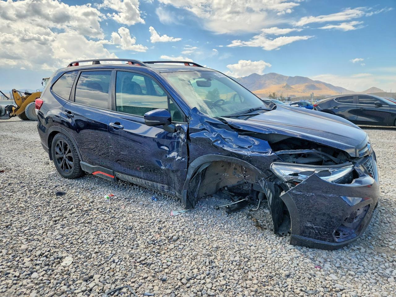 2020 Subaru Forester Sport Blue vin: JF2SKARC9LH598926