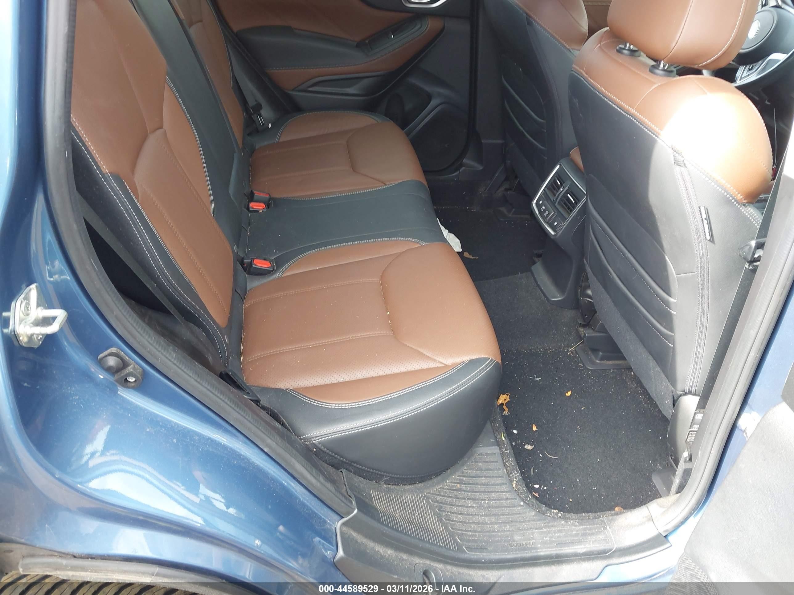 2022 Subaru Forester Touring Blue vin: JF2SKARC9NH432330