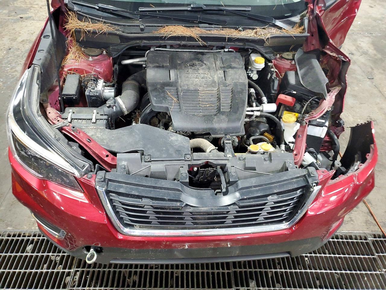 2021 Subaru Forester Limited Красный vin: JF2SKASC2MH535761