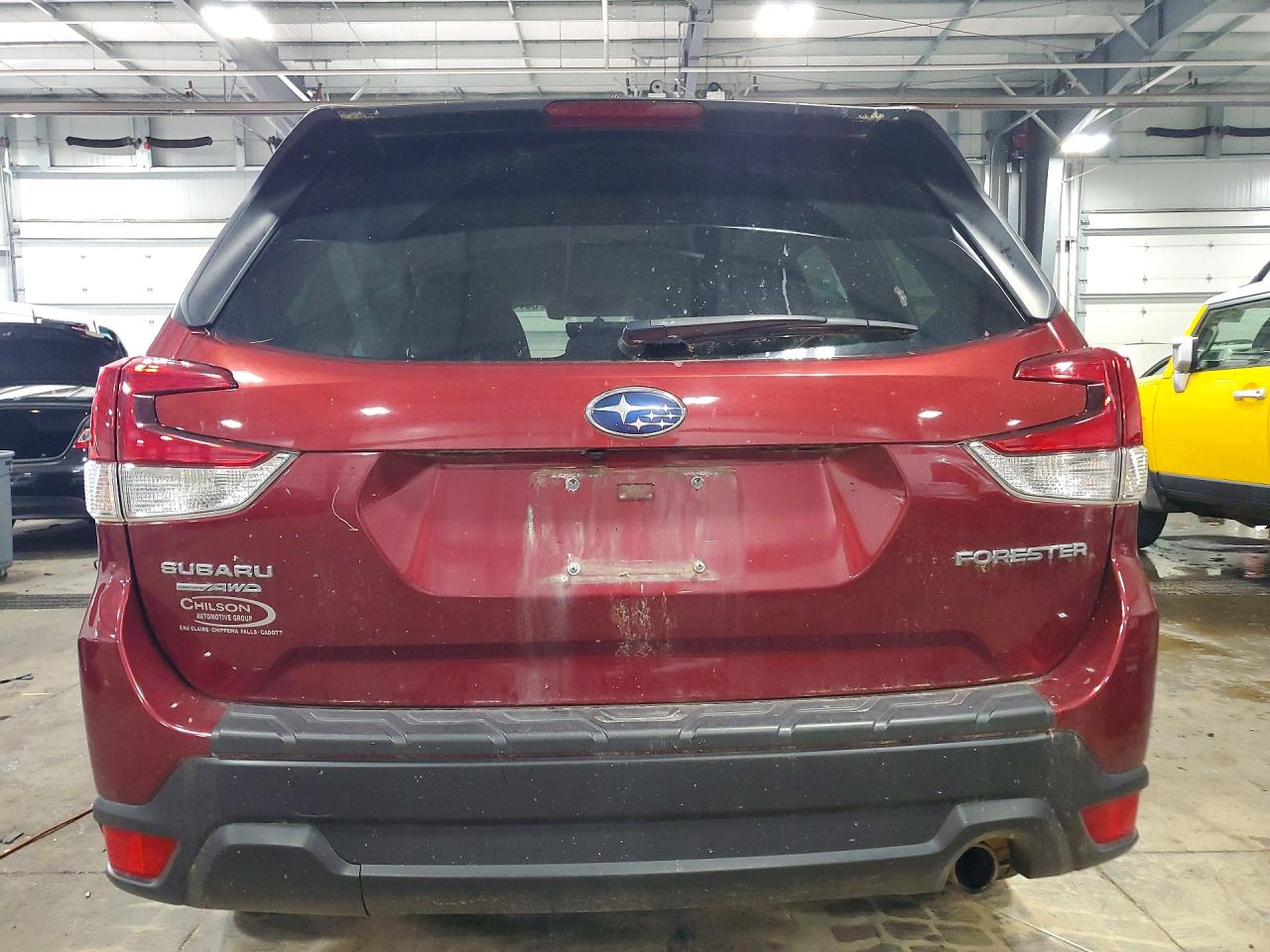 2021 Subaru Forester Limited Красный vin: JF2SKASC2MH535761