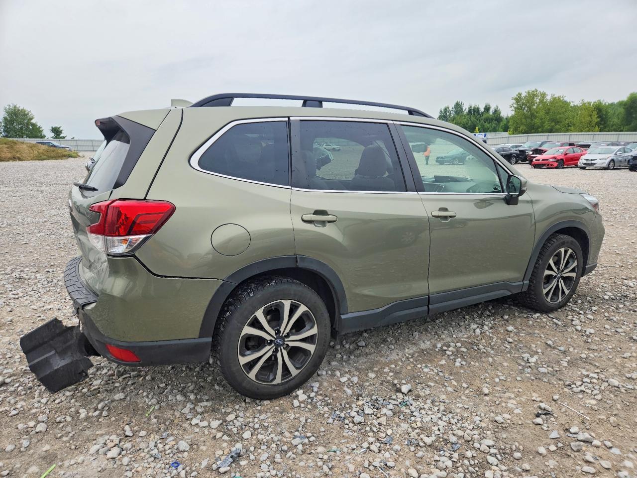 2019 Subaru Forester Limited Зеленый vin: JF2SKASC4KH550078