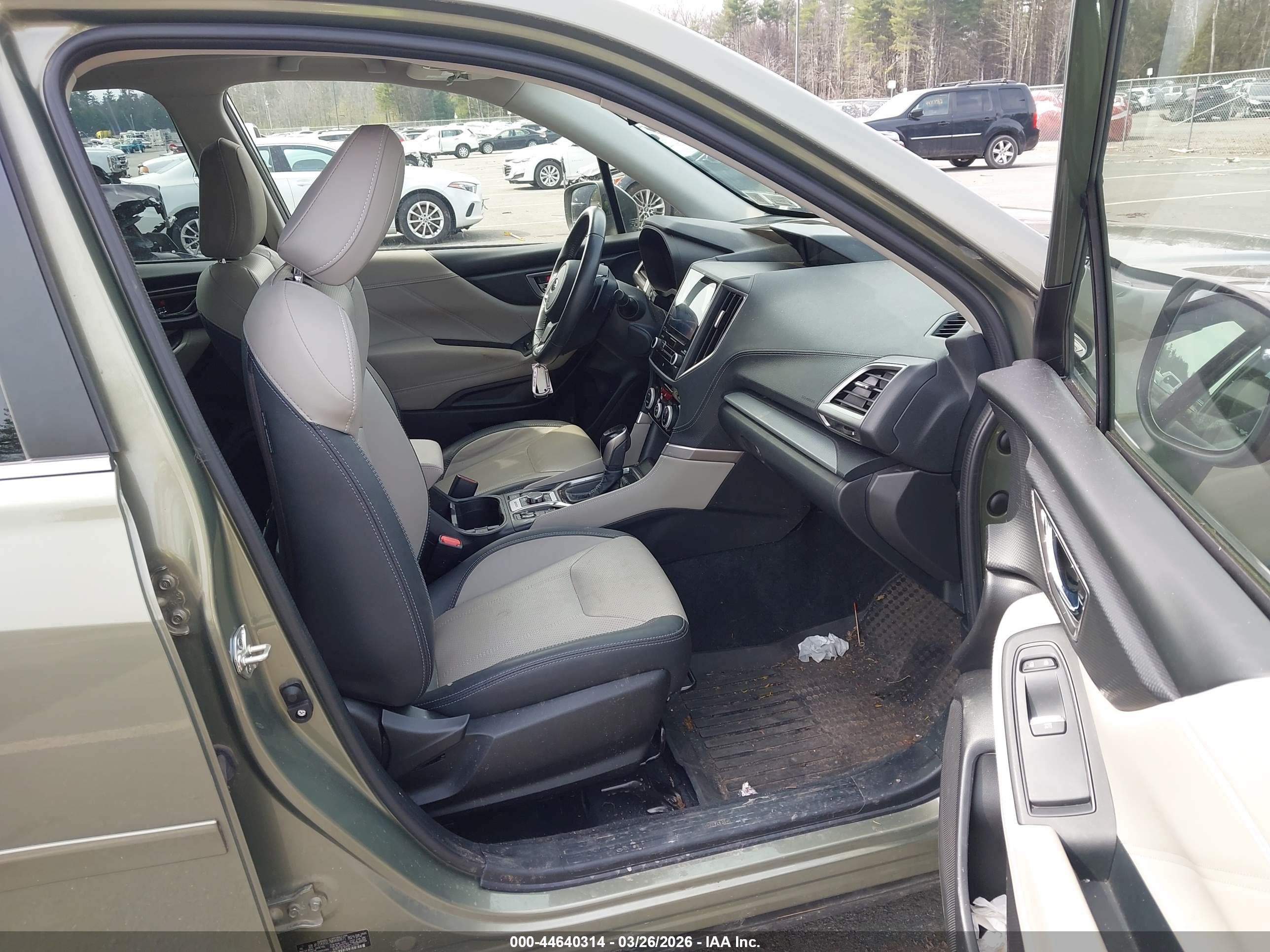 2021 Subaru Forester Limited Green vin: JF2SKASC7MH480871