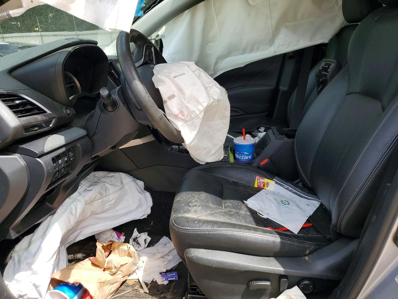 2019 Subaru Forester Limited Silver vin: JF2SKAUC6KH504507