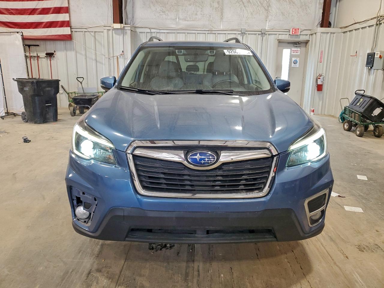 2021 Subaru Forester Limited Синий vin: JF2SKAUC9MH406364