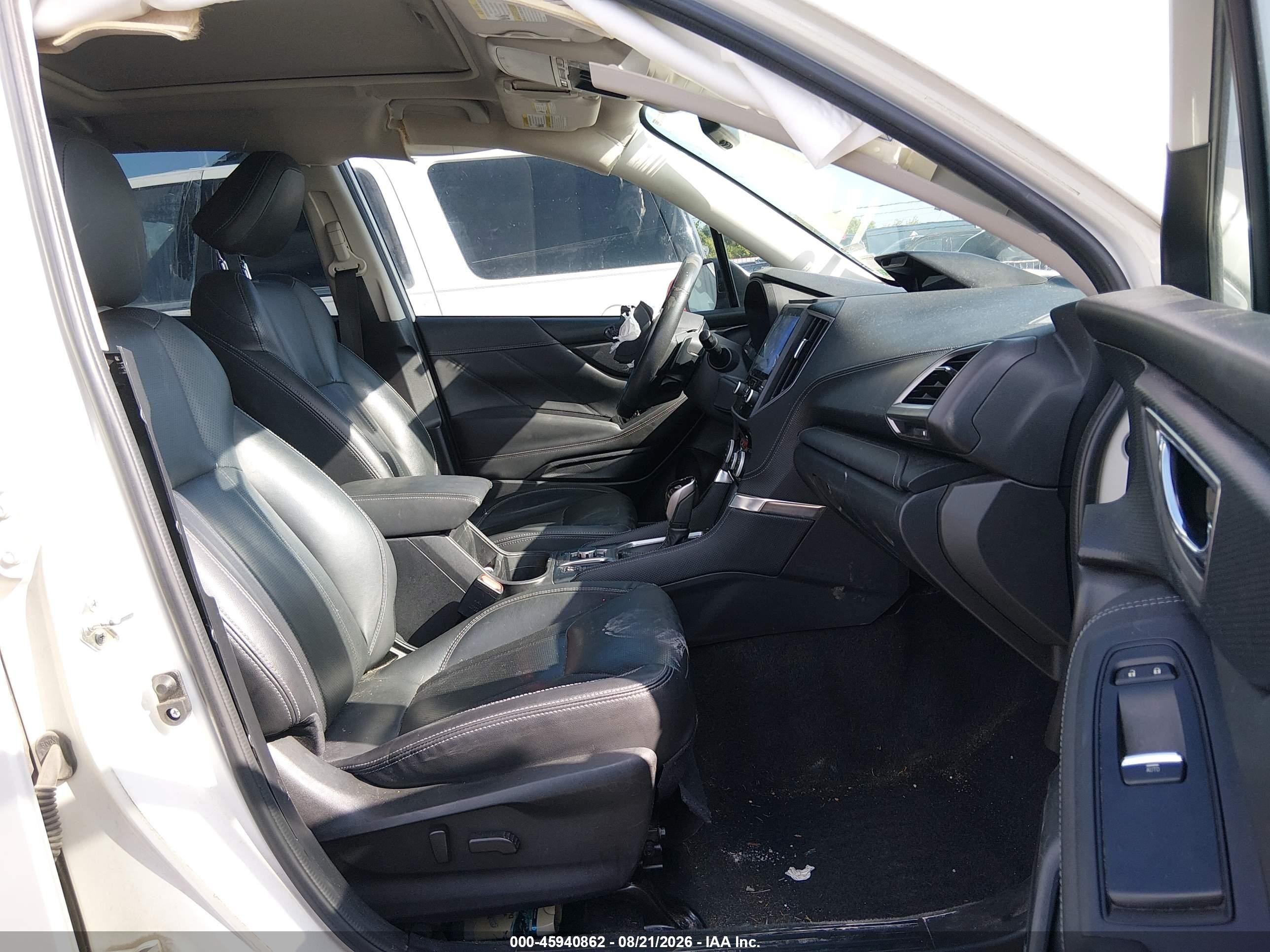 2021 Subaru Forester Touring White vin: JF2SKAXC2MH459984
