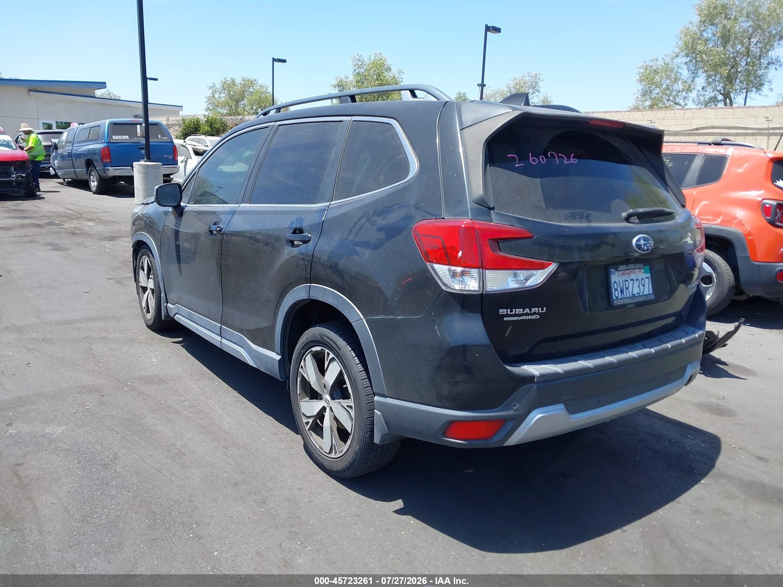 2021 Subaru Forester Touring Black vin: JF2SKAXC5MH490601