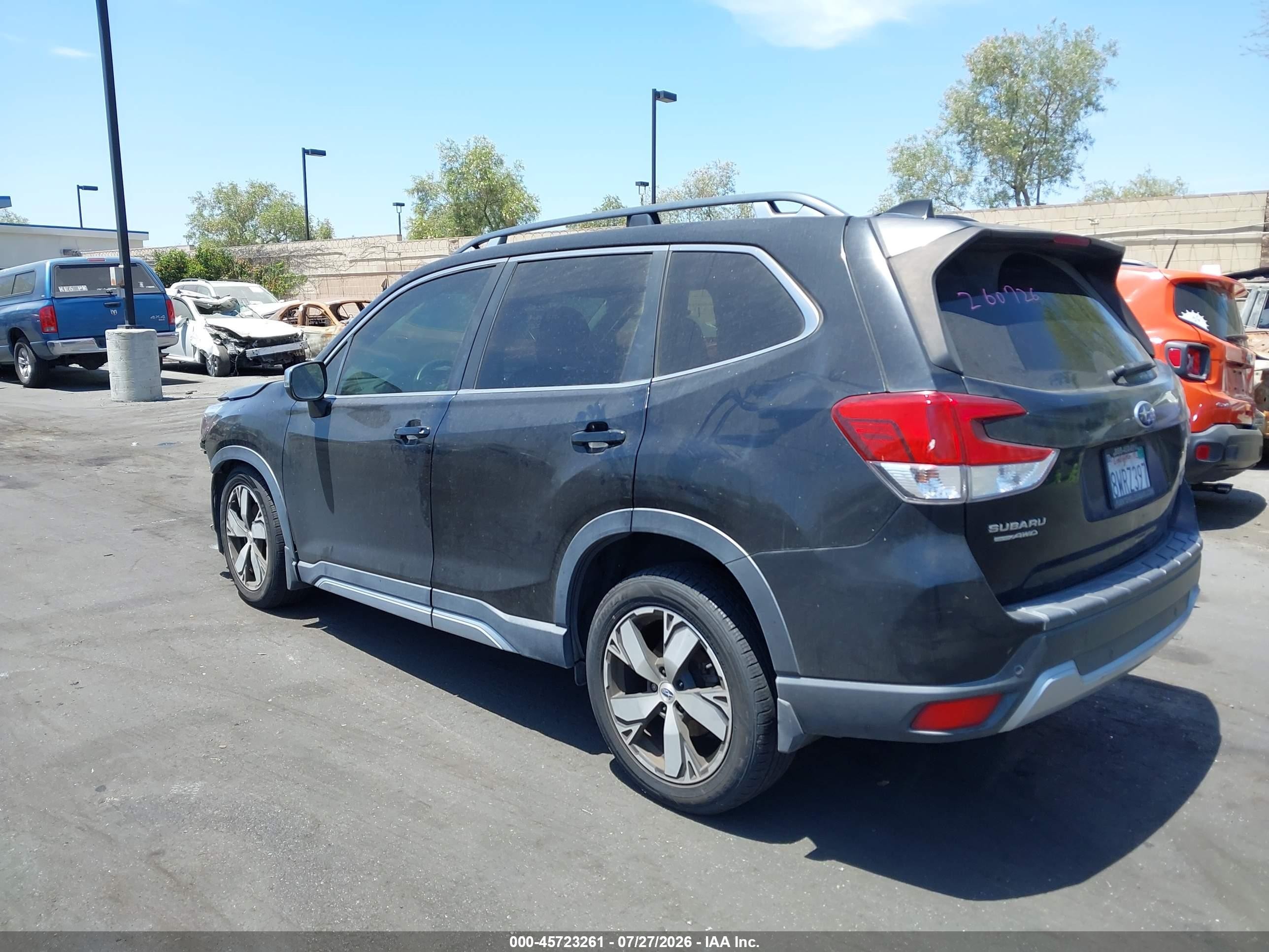 2021 Subaru Forester Touring Black vin: JF2SKAXC5MH490601