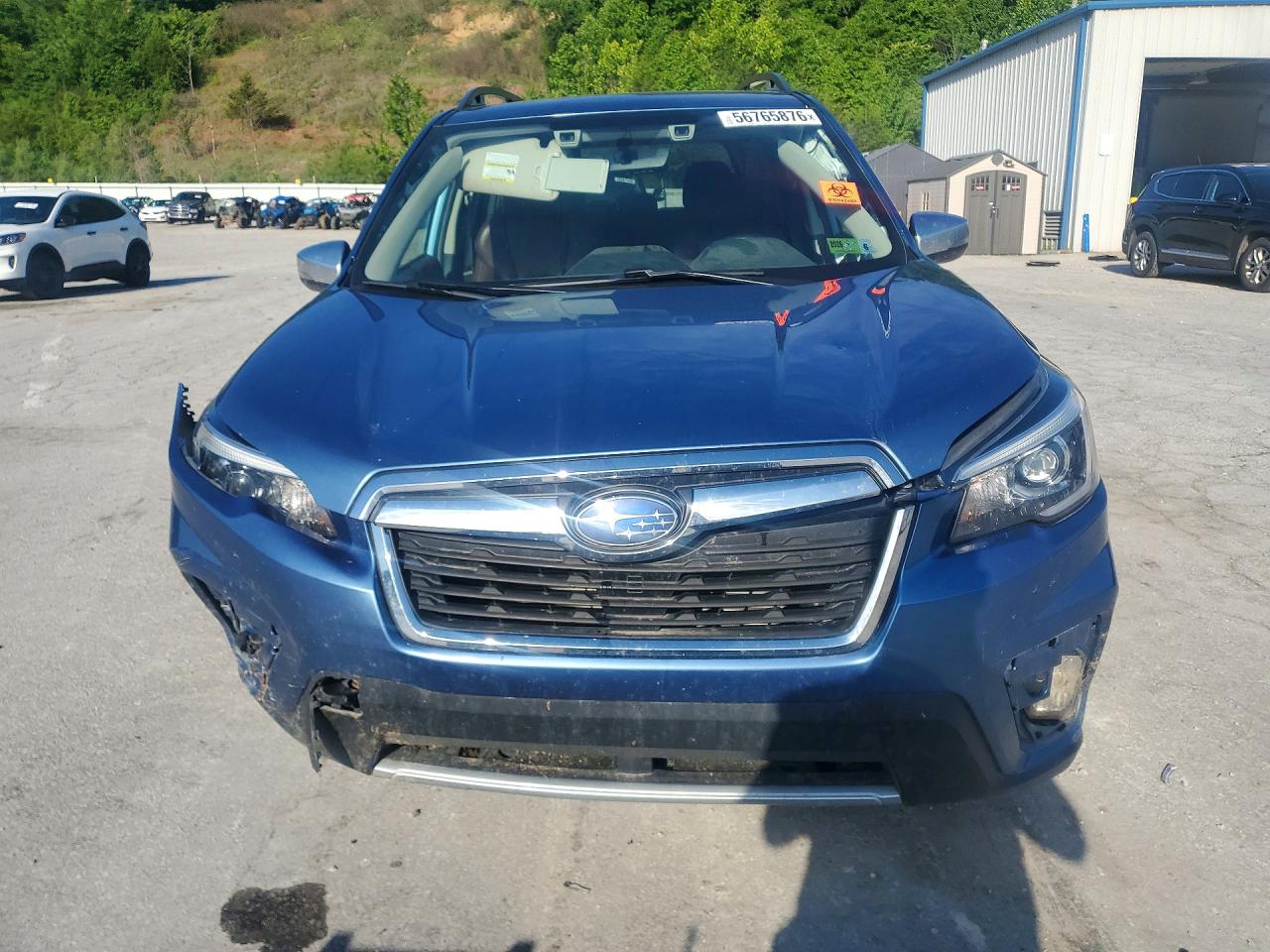 2020 Subaru Forester Touring Blue vin: JF2SKAXC6LH522566