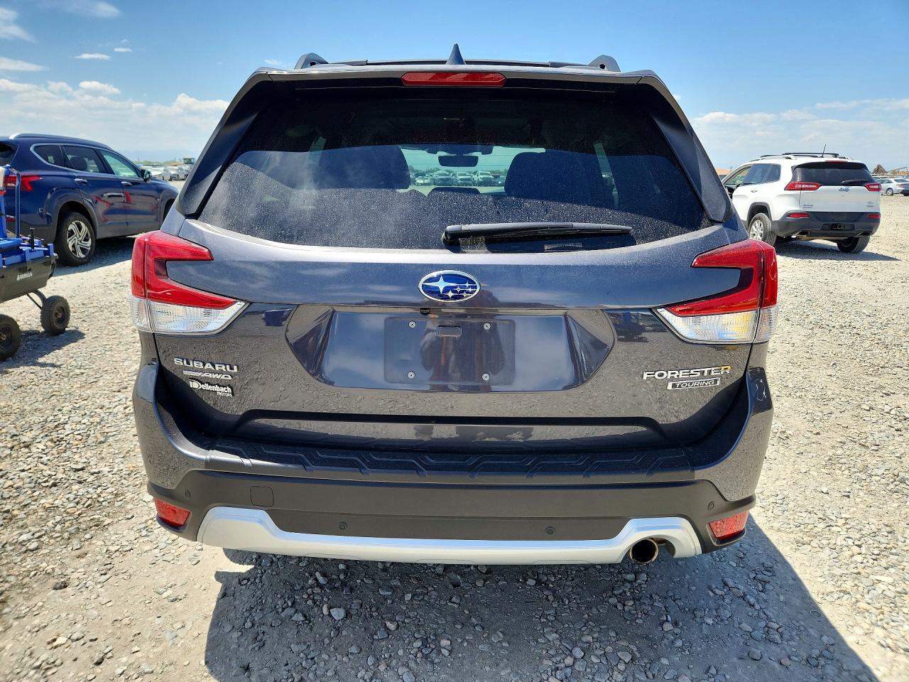 2020 Subaru Forester Touring Gray vin: JF2SKAXC6LH584422