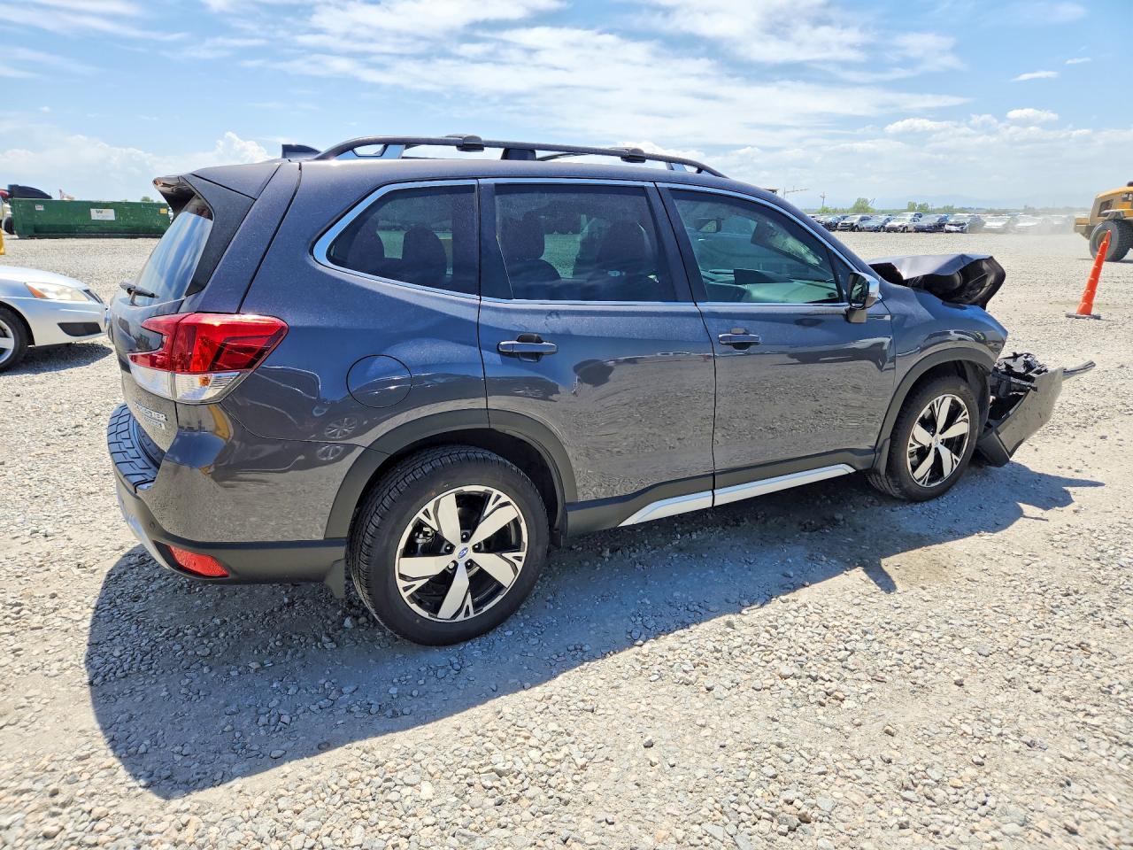 2020 Subaru Forester Touring Gray vin: JF2SKAXC6LH584422