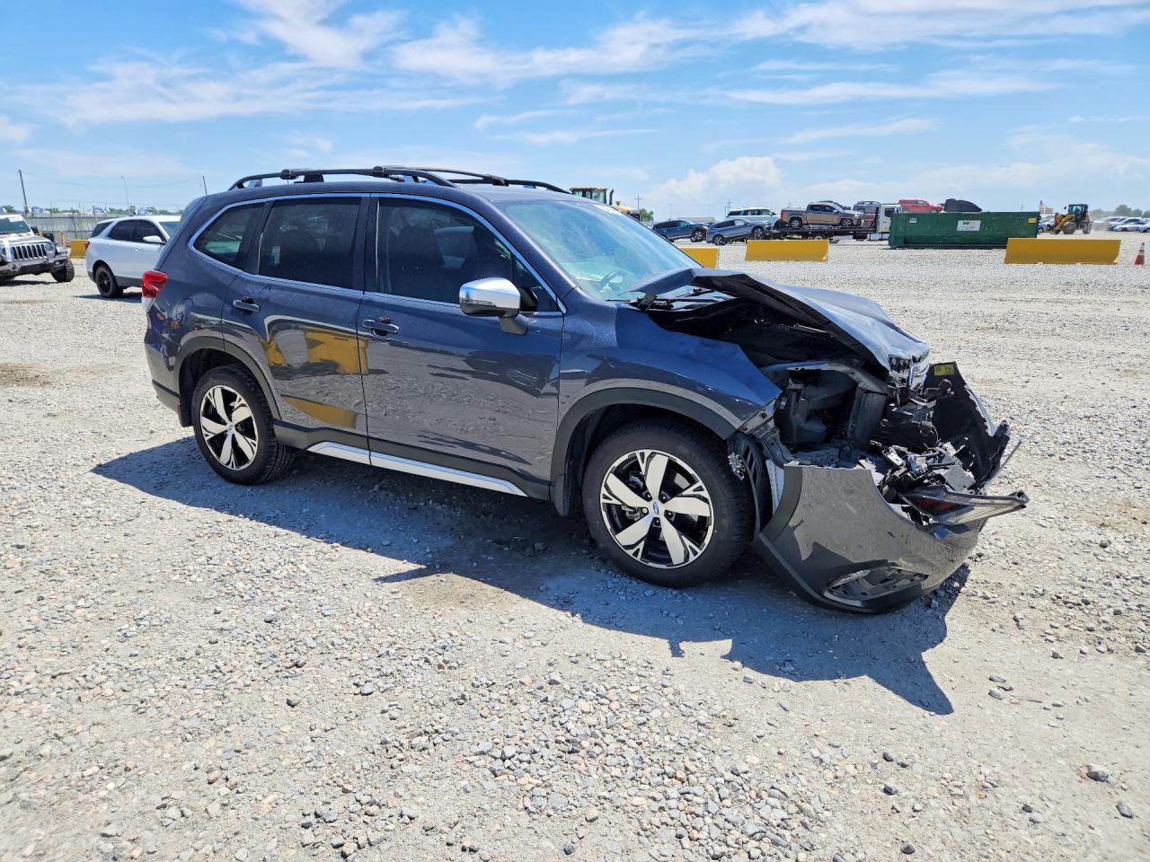 2020 Subaru Forester Touring Gray vin: JF2SKAXC6LH584422