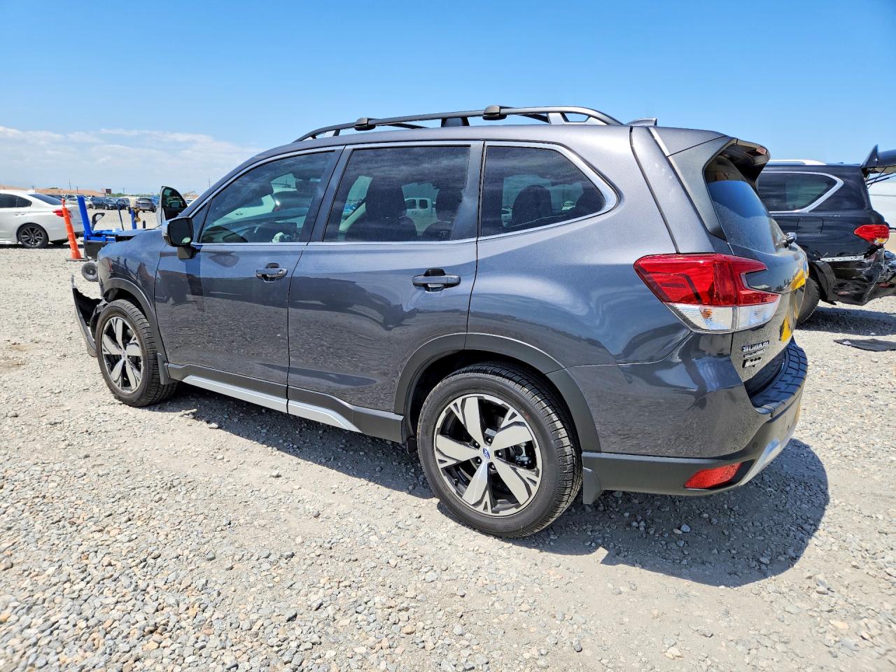 2020 Subaru Forester Touring Gray vin: JF2SKAXC6LH584422