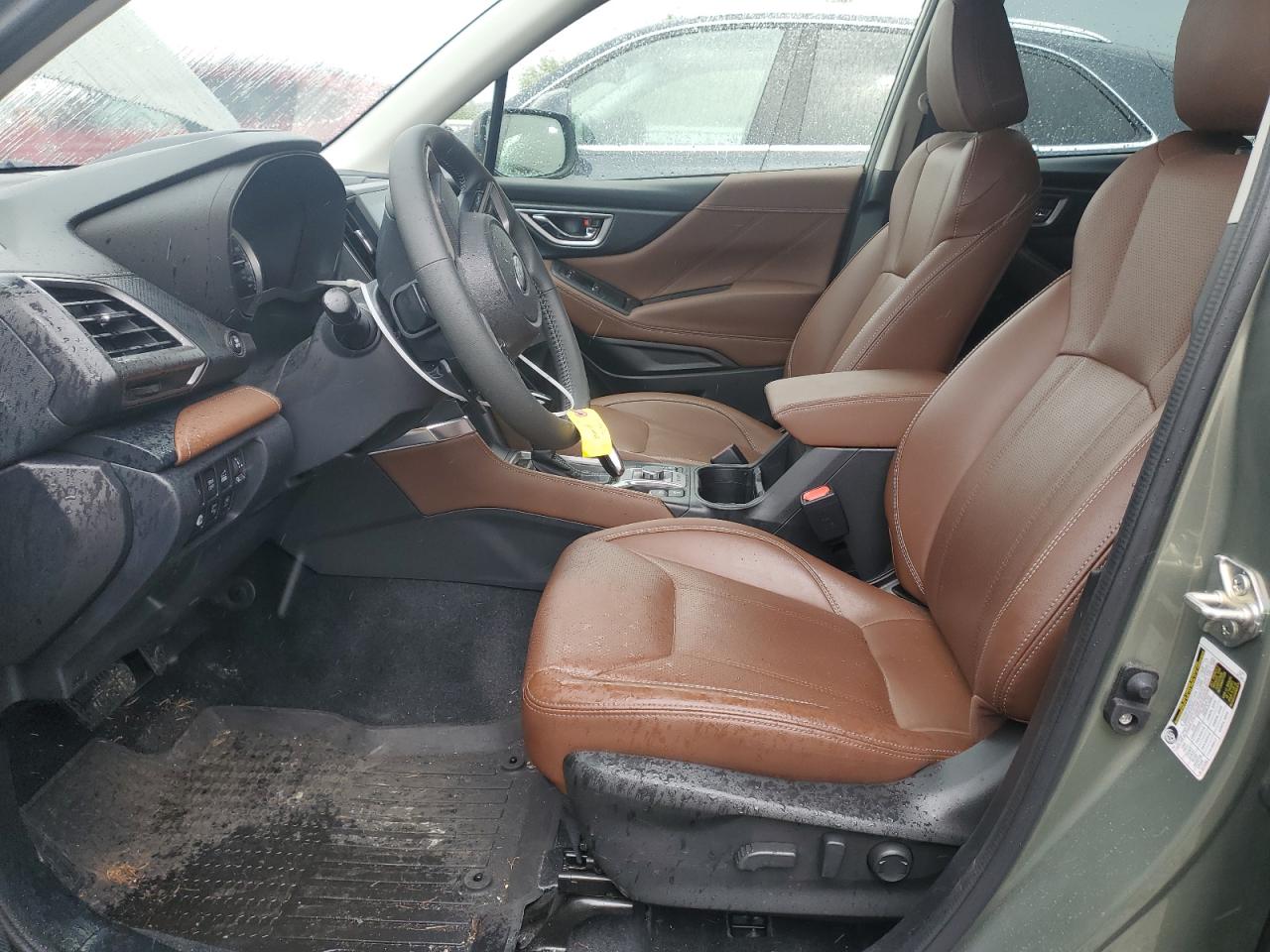 2021 Subaru Forester Touring Зеленый vin: JF2SKAXC6MH593185
