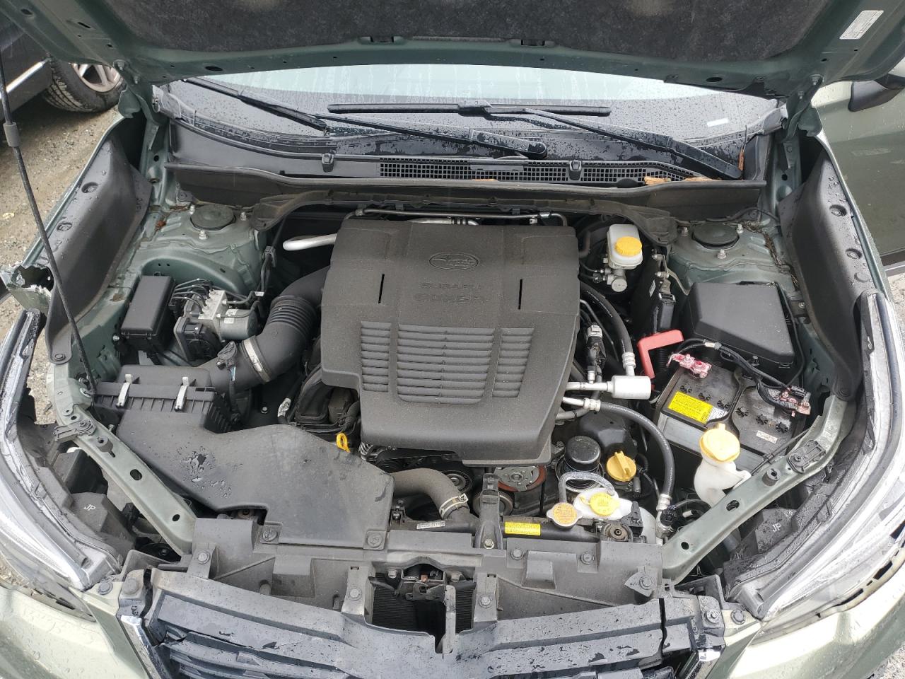 2021 Subaru Forester Touring Зеленый vin: JF2SKAXC6MH593185