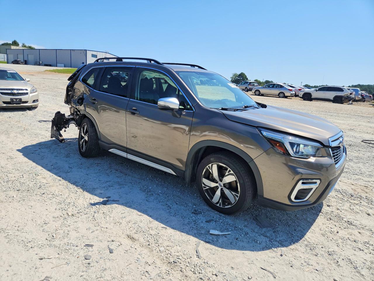 2020 Subaru Forester Touring Gray vin: JF2SKAXC7LH484328