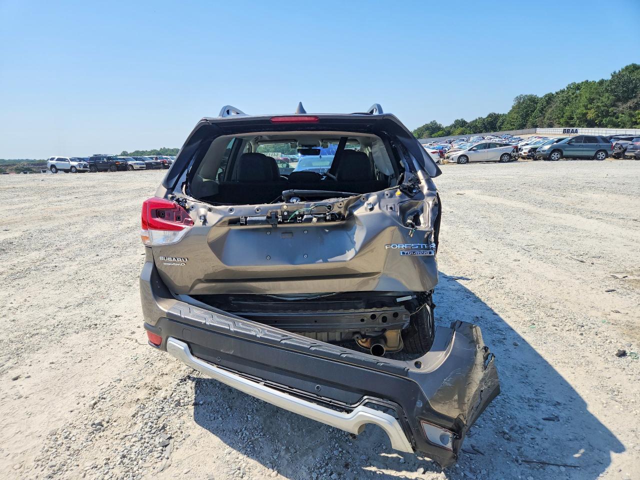 2020 Subaru Forester Touring Gray vin: JF2SKAXC7LH484328