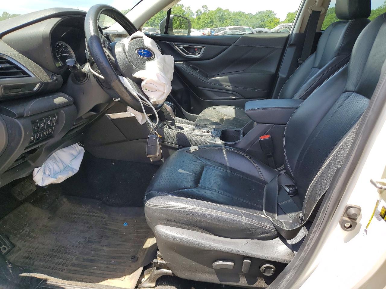 2020 Subaru Forester Touring White vin: JF2SKAXC7LH595333