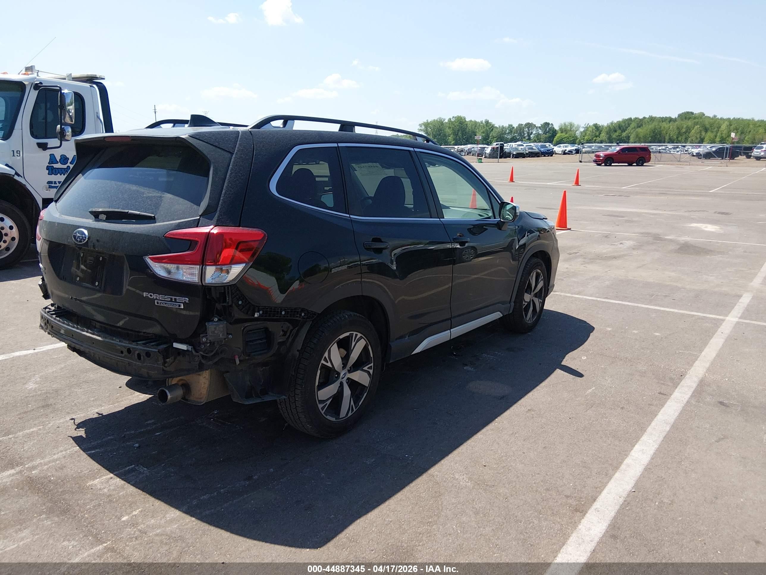 2020 Subaru Forester Touring Black vin: JF2SKAXC9LH427757