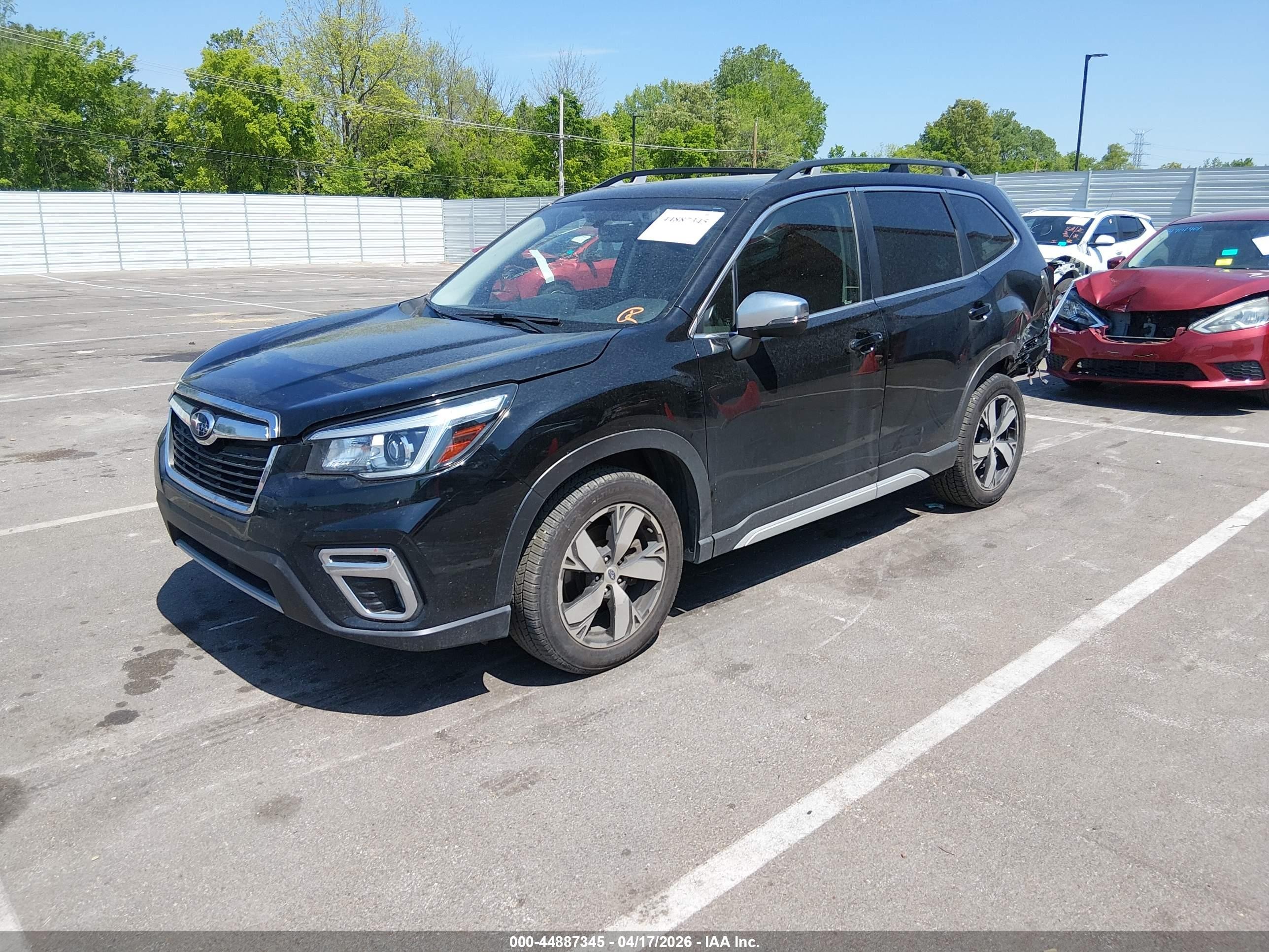 2020 Subaru Forester Touring Black vin: JF2SKAXC9LH427757