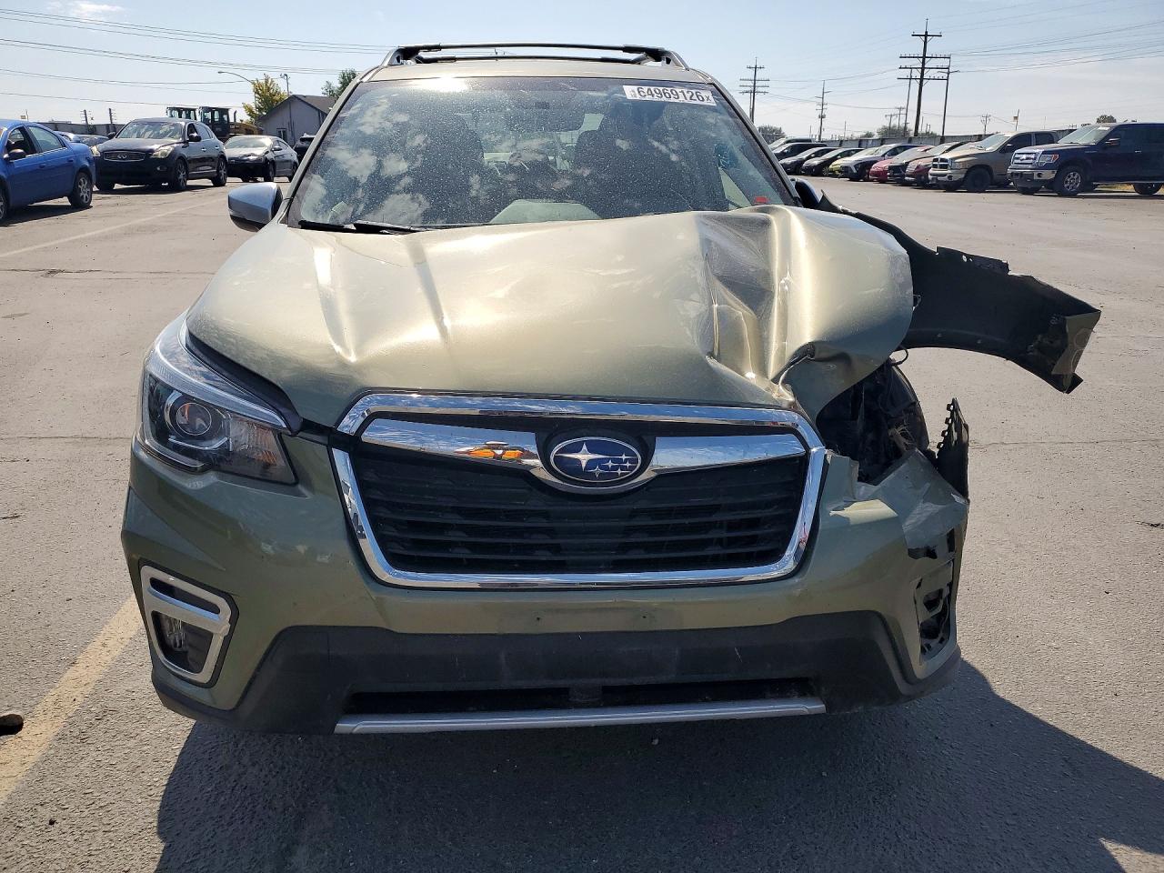 2020 Subaru Forester Touring Green vin: JF2SKAXCXLH505950