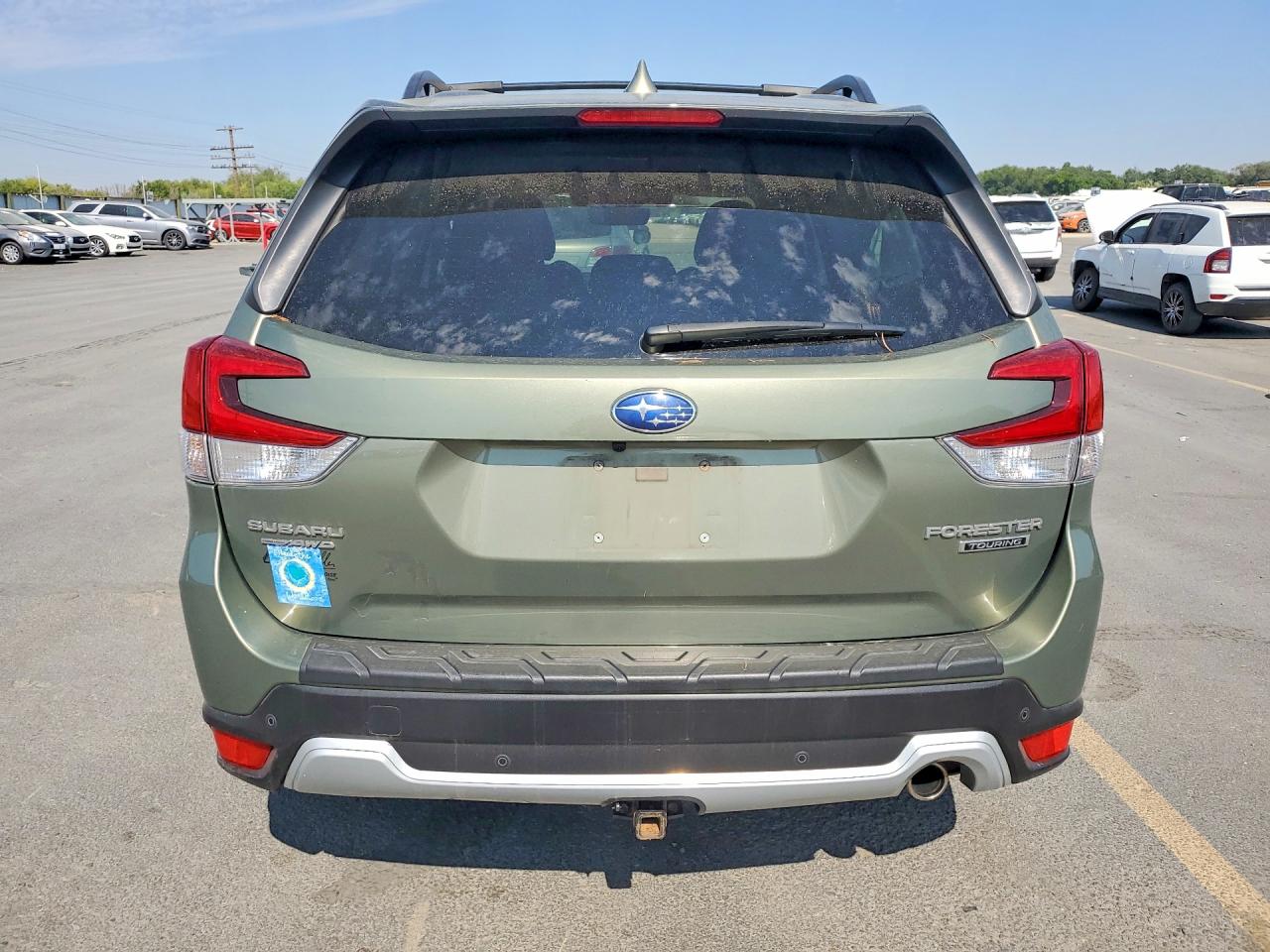 2020 Subaru Forester Touring Green vin: JF2SKAXCXLH505950