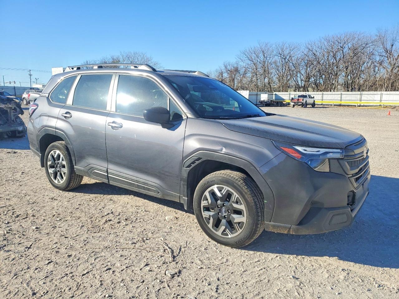 2025 Subaru Forester Silver vin: JF2SLDAC1SH434126